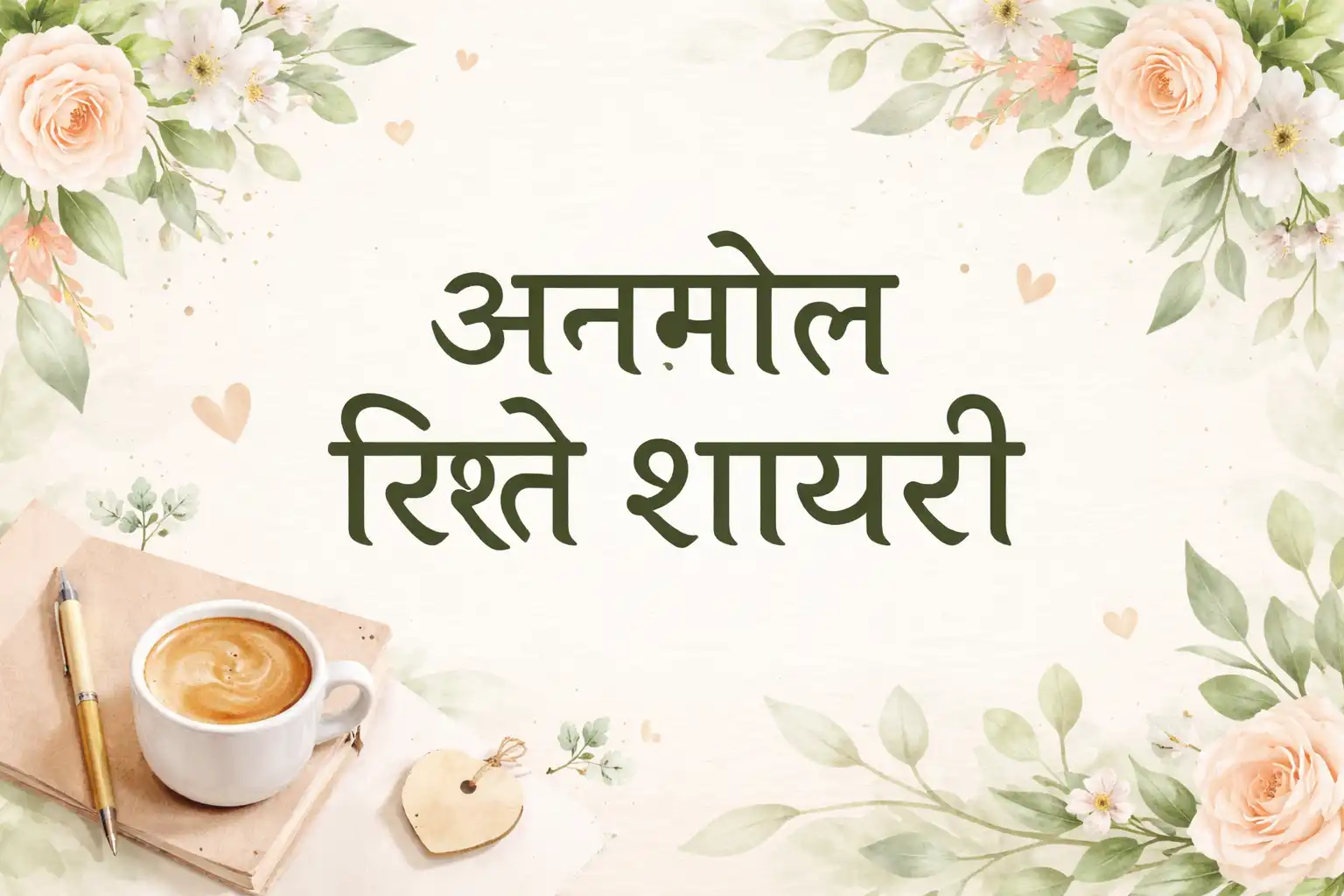 अनमोल रिश्ते शायरी