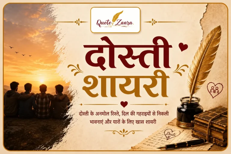Dosti Shayari in Hindi