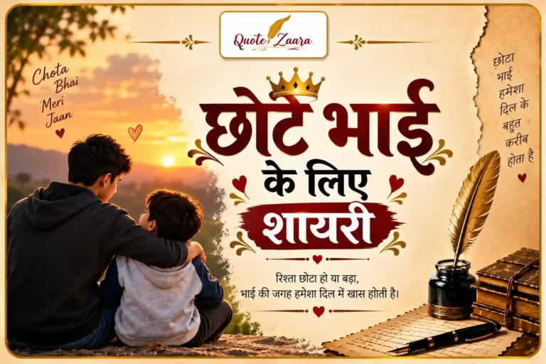 Chote bhai ke liye Shayari