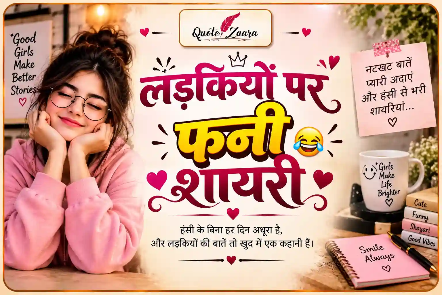 लड़कियों पर फनी शायरी